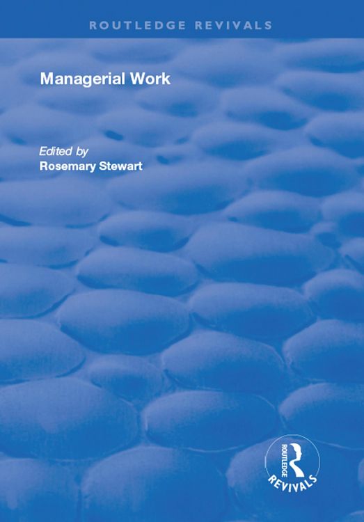 Produktbild: Managerial Work