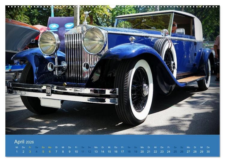 Produktbild: Rolls Royce Revival (hochwertiger Premium Wandkalender 2026 DIN A2 quer), Kunstdruck in Hochglanz