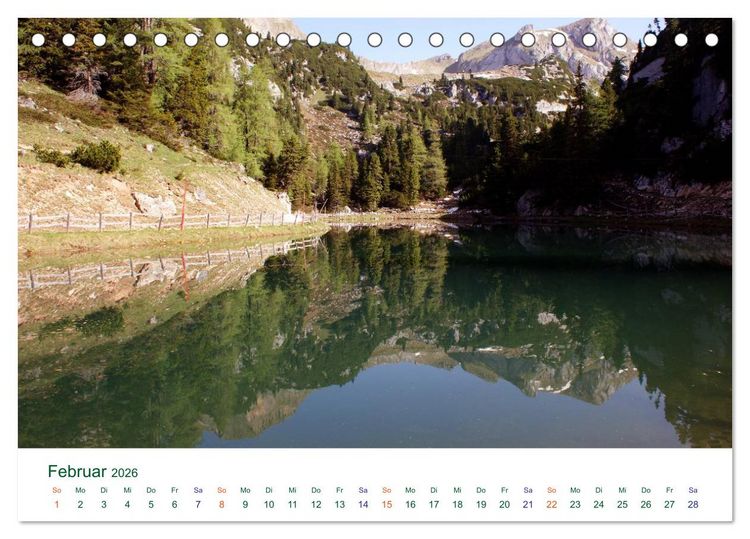 Produktbild: Tirol &ndash; Rund um den Achensee (Tischkalender 2026 DIN A5 quer), CALVENDO Monatskalender