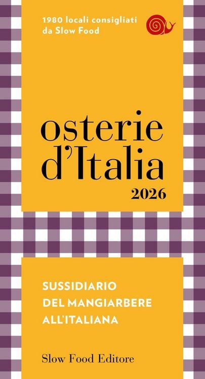 Produktbild: Osterie d'Italia 2026. Sussidiario del mangiarbere all'italiana