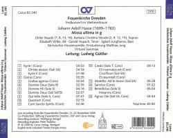 Produktbild: G&uuml;ttler/S&auml;chsisches Vokalensemble/Virtuo: Missa In G