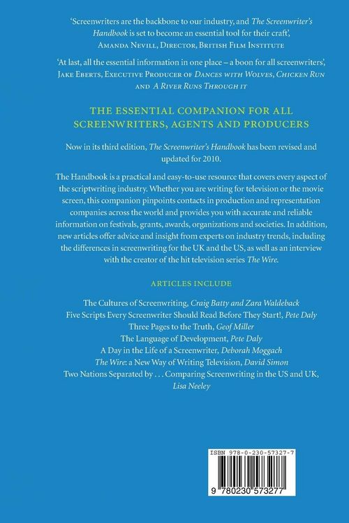 Produktbild: The Screenwriter's Handbook 2010