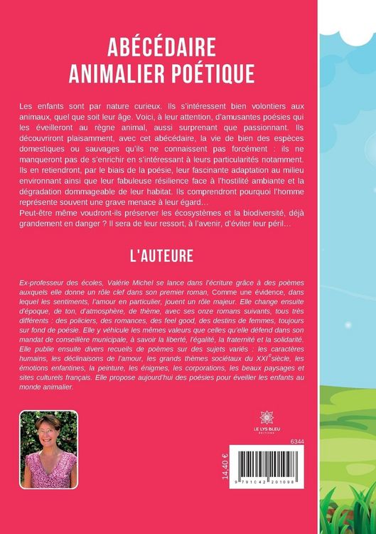 Produktbild: Val&eacute;rie Michel: Ab&eacute;c&eacute;daire animalier po&eacute;tique