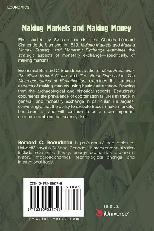 Produktbild: Making Markets and Making Money