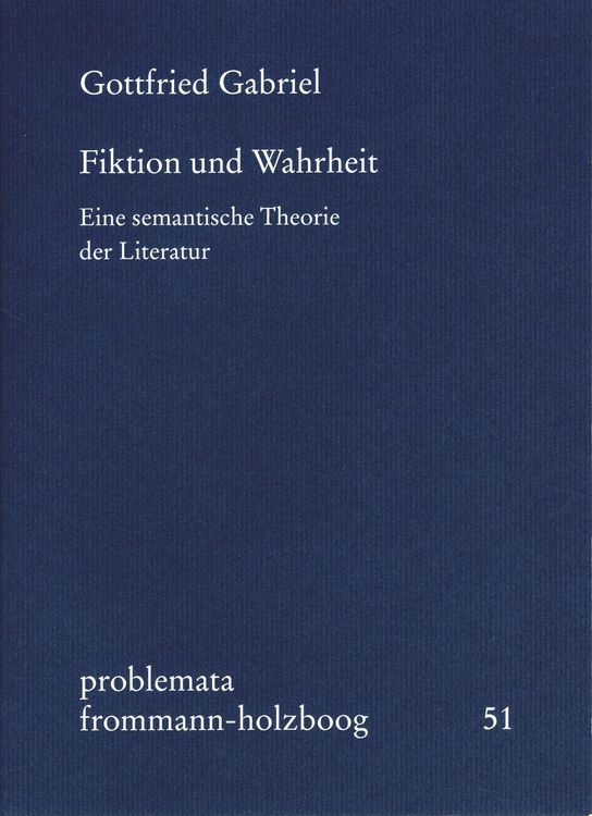 Produktbild: Fiktion und Wahrheit