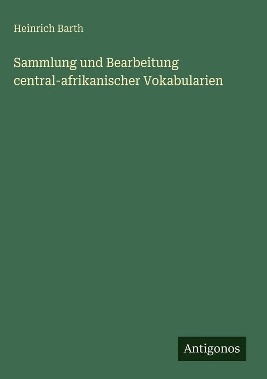 Produktbild: Sammlung und Bearbeitung central-afrikanischer Vokabularien