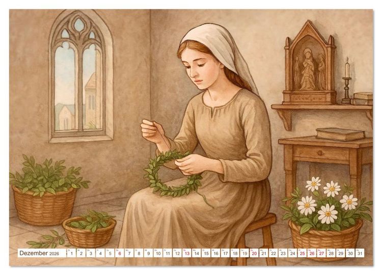 Produktbild: Else Ury (Tischkalender 2026 DIN A5 quer), CALVENDO Monatskalender