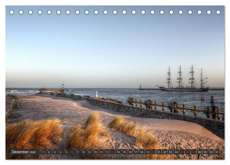 Produktbild: Segelimpressionen (Tischkalender 2026 DIN A5 quer), CALVENDO Monatskalender