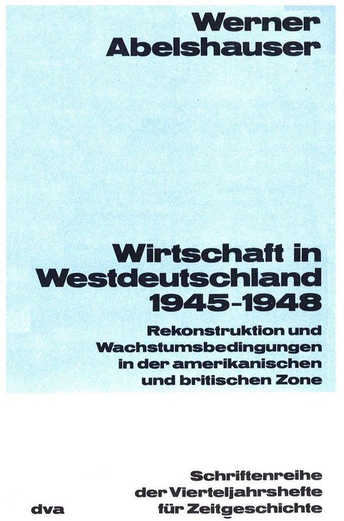 Produktbild: Wirtschaft in Westdeutschland 1945-1948