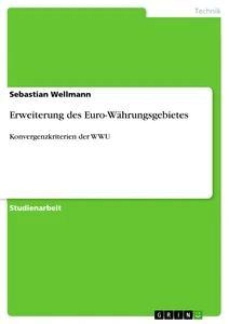 Produktbild: Erweiterung des Euro-W&auml;hrungsgebietes