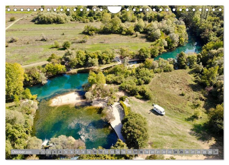 Produktbild: Vanlife, Camping - Freiheit - Weiterreisen (Wandkalender 2026 DIN A4 quer), CALVENDO Monatskalender