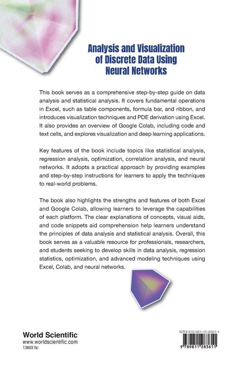 Produktbild: Analysis & Visualization Discrete Data Using Neural Networks