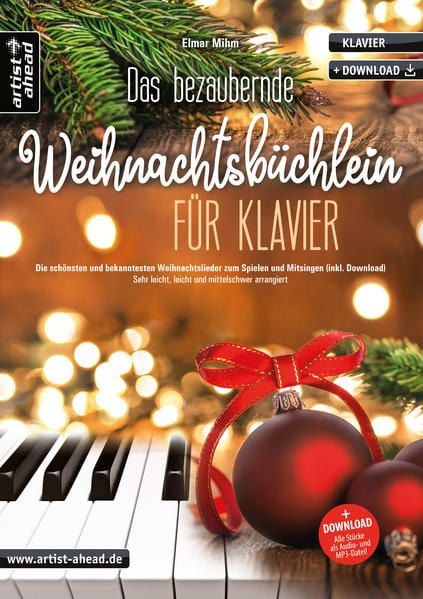 Produktbild: Das bezaubernde Weihnachtsb&uuml;chlein f&uuml;r Klavier