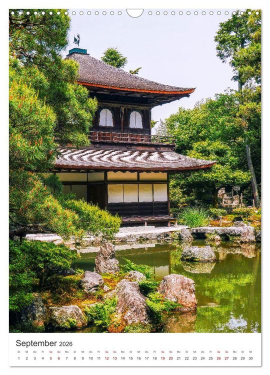 Produktbild: Japan - Die spannende Insel im Pazifik. (Wandkalender 2026 DIN A3 hoch), CALVENDO Monatskalender