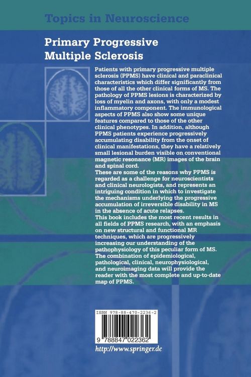 Produktbild: Primary Progressive Multiple Sclerosis