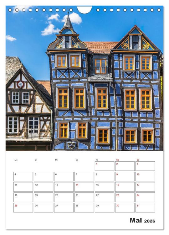 Produktbild: Idstein - Fachwerktraum im Herzen des Taunus (Wandkalender 2026 DIN A4 hoch), CALVENDO Monatskalender