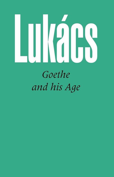 Produktbild: Goethe and His Age