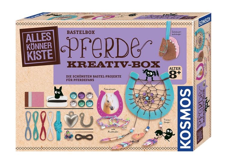Produktbild: Bastelbox Pferde Kreativbox