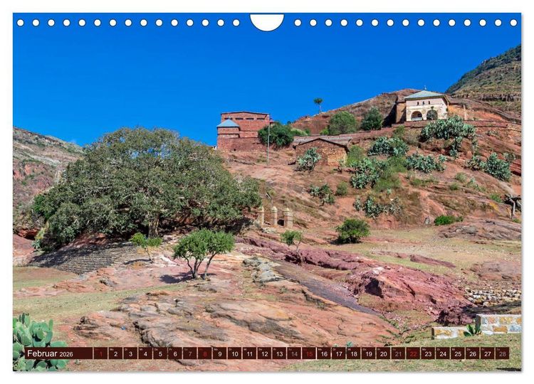 Produktbild: &Auml;thiopien - 13 Monate Sonnenschein (Wandkalender 2026 DIN A4 quer), CALVENDO Monatskalender