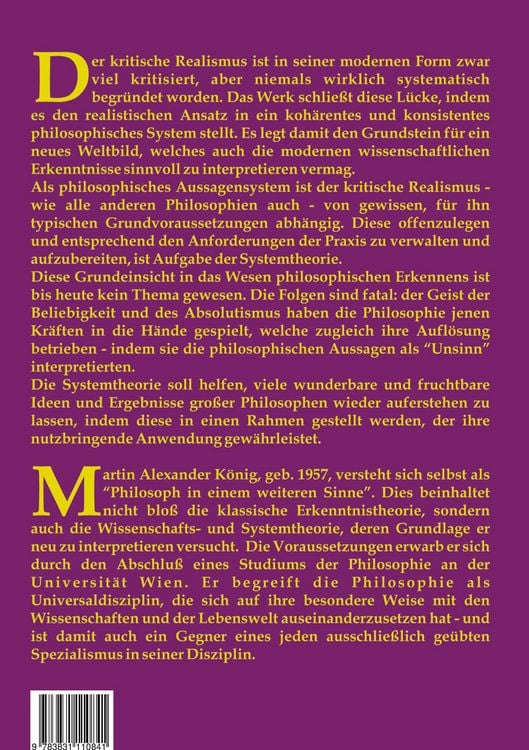 Produktbild: Kritischer Realismus und Systemtheorie 1.Auflage