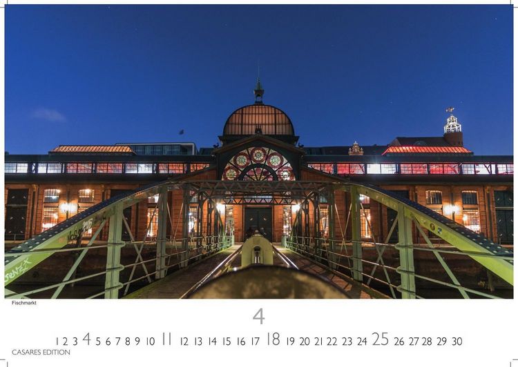 Produktbild: Hamburg Kalender 2027 &ndash; Wandkalender | Fotokalender Deutschland 35x24cm - mit 12 beeindruckenden Bildern mit stimmungsvollen Motiven von Hafen, Elbe, Speicherstadt und hanseatischem Flair