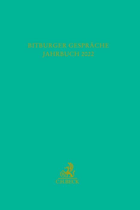 Produktbild: Bitburger Gespr&auml;che Jahrbuch 2022