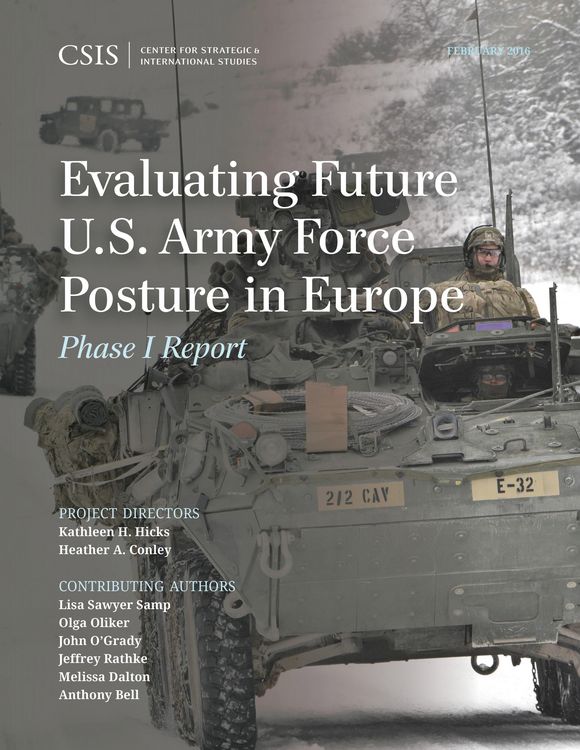 Produktbild: Evaluating Future U.S. Army Force Posture in Europe