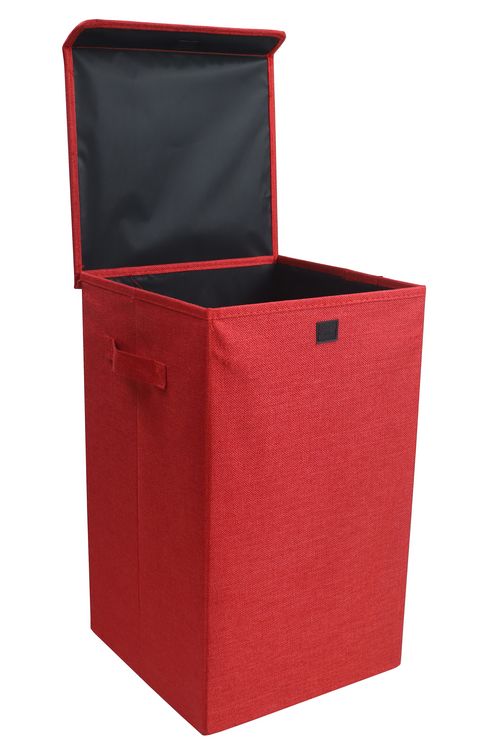Produktbild: W&auml;schekorb W&auml;schebox Stoffbox mit Deckel Dreso M