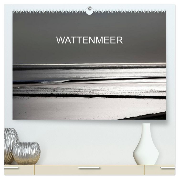 Produktbild: Wattenmeer (hochwertiger Premium Wandkalender 2026 DIN A2 quer), Kunstdruck in Hochglanz