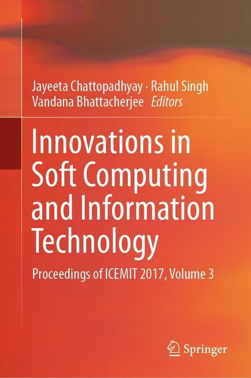 Produktbild: Innovations in Soft Computing and Information Technology