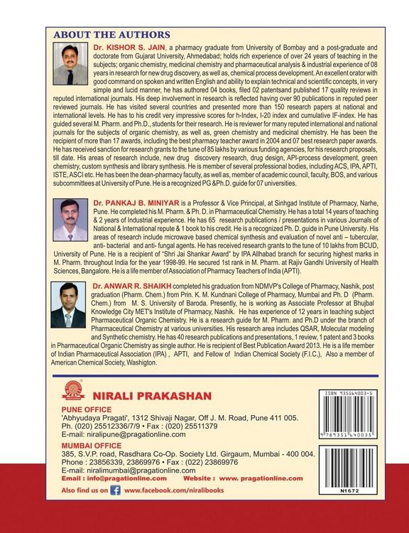 Produktbild: Pharmaceutical Organic Chemistry Sem- I & Ii