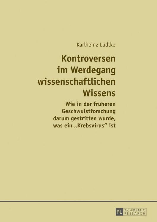 Produktbild: Kontroversen im Werdegang wissenschaftlichen Wissens