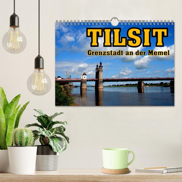 Produktbild: Tilsit - Grenzstadt an der Memel (Wandkalender 2026 DIN A4 quer), CALVENDO Monatskalender