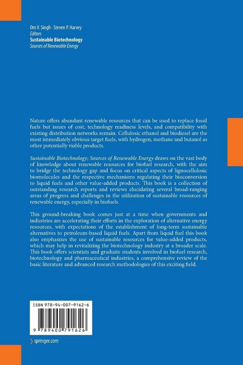 Produktbild: Sustainable Biotechnology