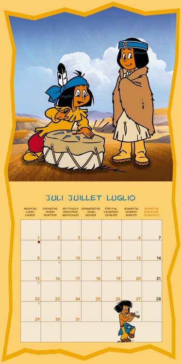 Produktbild: Yakari, Brosch&uuml;renkalender 2013