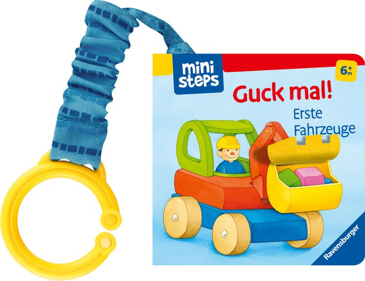 Produktbild: Ministeps Mein erstes Buggybuch: Guck mal! Erste Fahrzeuge - ab 6 Monate