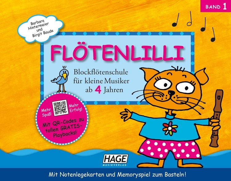 Flötenlilli - Blockflötenschule Band 1
