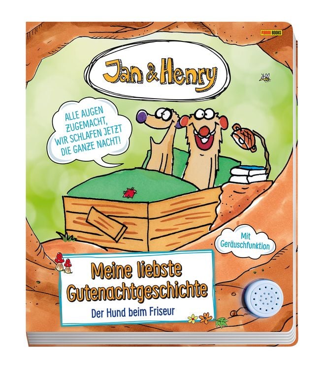 Produktbild: Jan & Henry: Meine liebste Gutenachtgeschichte - Der Hund beim Friseur (Soundbuch)