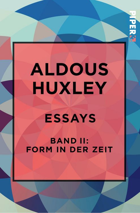 Produktbild: Essays &ndash; Band II: Form in der Zeit: