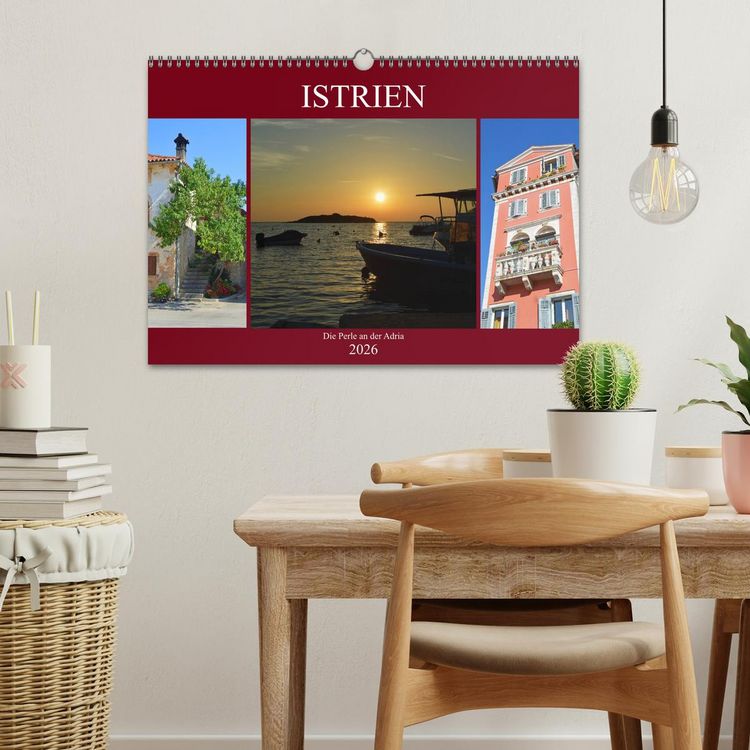 Produktbild: Istrien - Die Perle an der Adria (Wandkalender 2026 DIN A3 quer), CALVENDO Monatskalender