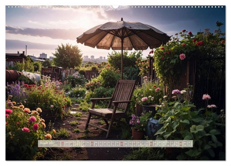 Produktbild: Der morbide Charme (hochwertiger Premium Wandkalender 2027 DIN A2 quer), Kunstdruck in Hochglanz