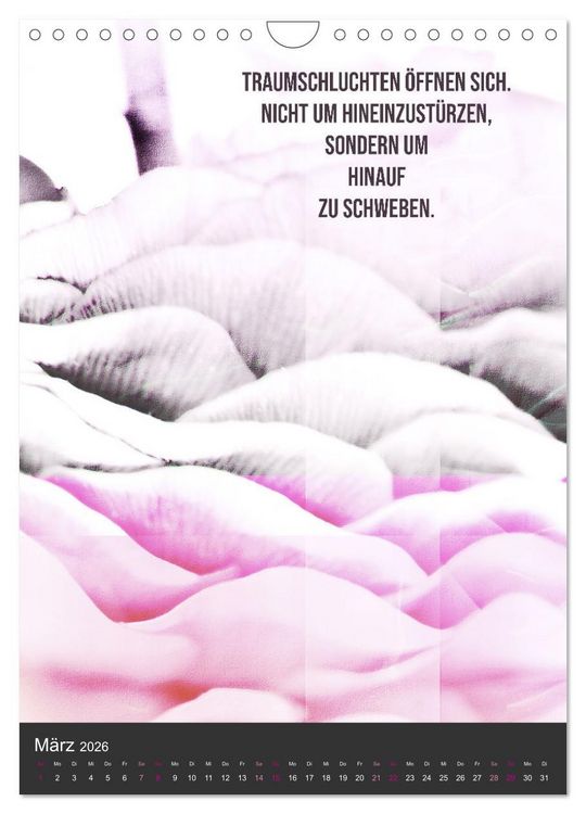 Produktbild: AugenweiTe Bilder.Texte.Inspirationen (Wandkalender 2026 DIN A4 hoch), CALVENDO Monatskalender