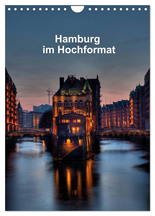 Produktbild: Hamburg im Hochformat (Wandkalender 2026 DIN A4 hoch), CALVENDO Monatskalender