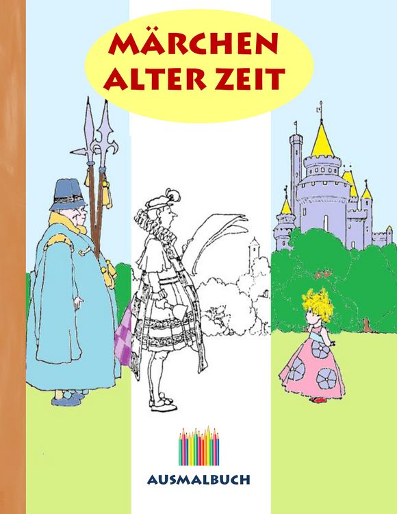 Produktbild: M&auml;rchen alter Zeit (Ausmalbuch)