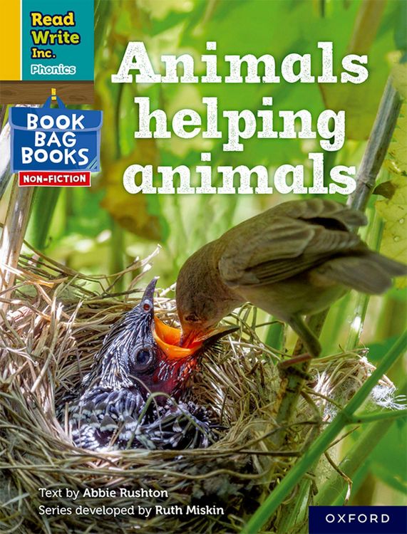 Produktbild: Read Write Inc. Phonics: Yellow Set 5: NF Book Bag Book 1 Animals helping animals