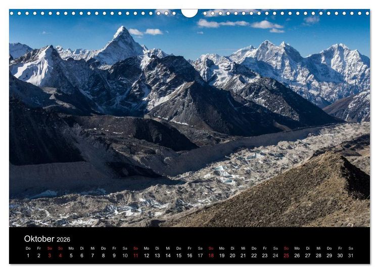 Produktbild: Himalaya - Dach der Welt (Wandkalender 2026 DIN A3 quer), CALVENDO Monatskalender
