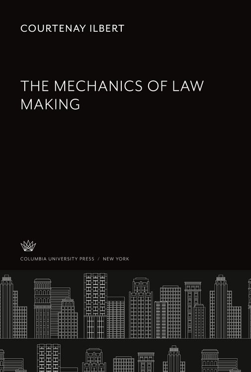 Produktbild: The Mechanics of Law Making