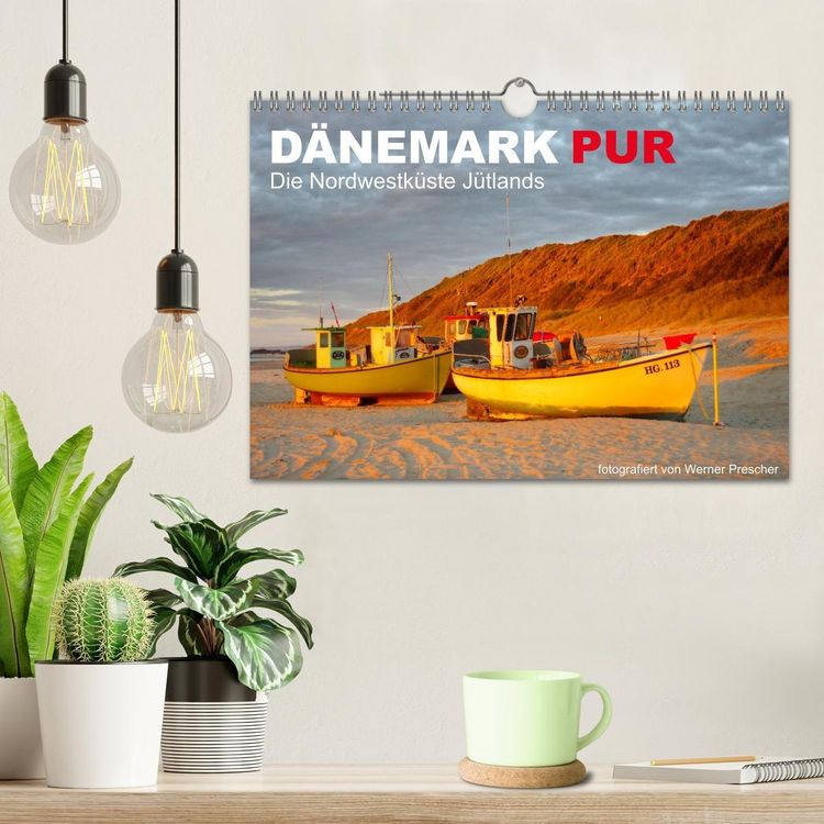 Produktbild: D&auml;nemark Pur (Wandkalender 2026 DIN A4 quer), CALVENDO Monatskalender