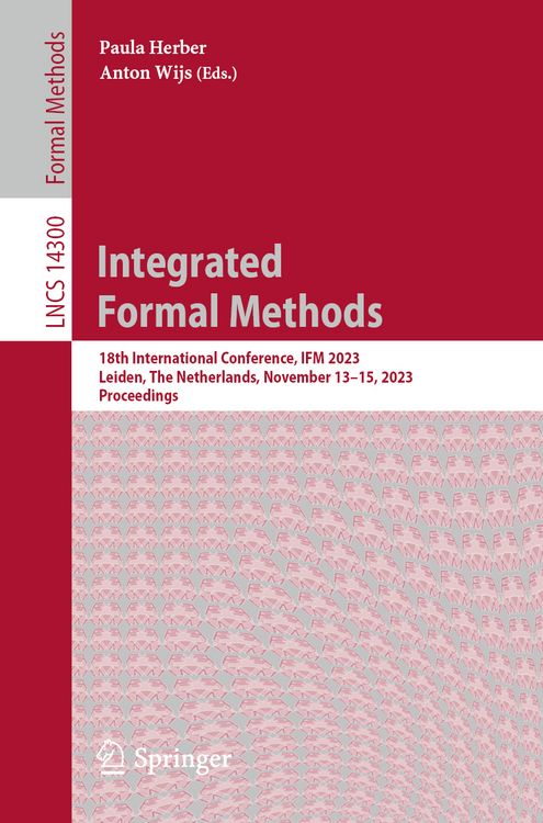 Produktbild: Integrated Formal Methods