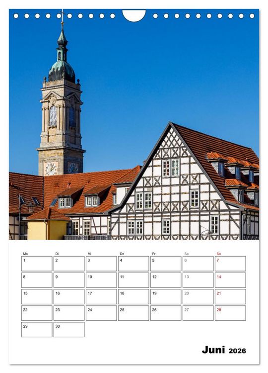 Produktbild: Historisches Eisenach (Wandkalender 2026 DIN A4 hoch), CALVENDO Monatskalender